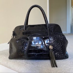 Patent Leather Furla Handbag